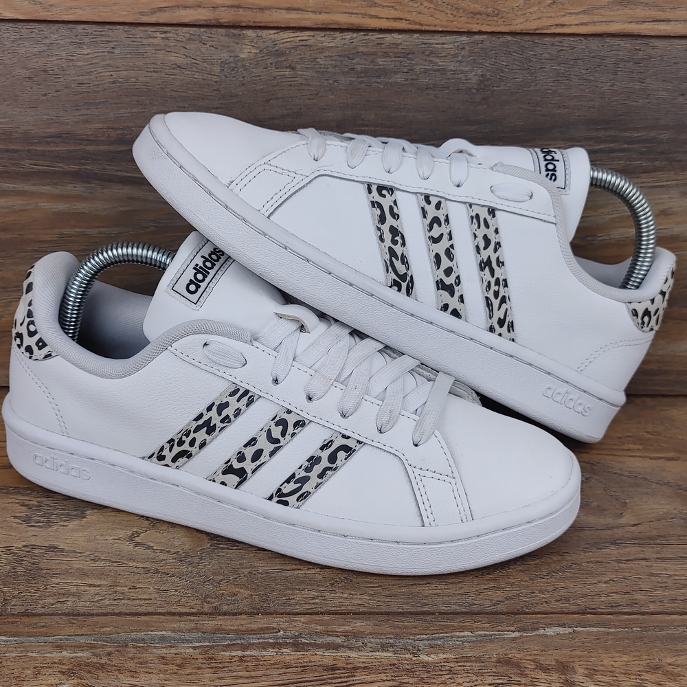 Adidas Neo Grand Court Animal Print Shoes